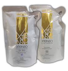 You can straighten permed hair easily at home without spending a bomb at the salon. L Oreal Paris X Tenso Straightener Cream Resistant Hair Rebonding Straight Perm Set 125 Ml Each Buy Online In Germany At Desertcart De Productid 77567242