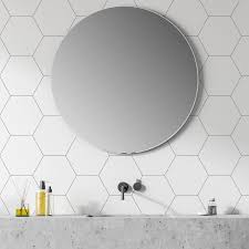 Get the best deals on flooring & tiles. Hexagon Large Format 10 Matte White Porcelain Tile On Sale 4 99 Sq Ft White Porcelain Tile White Hexagon Tile Bathroom White Hexagon Tiles