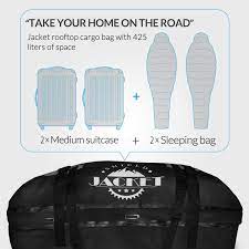 Shield Jacket Waterproof Roof Top Cargo Luggage Travel Bag 15 Cubic Feet Roof Top Cargo Carrier For Cars Vans And Suvs Grea Travel Luggage Luggage Travel Bag