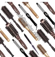 It features tourmaline ionic bristles that infuse moisture into the hair shaft and scalp, which helps smoothen your hair. Hairbrushy Best Round Brush Volume Short Hair