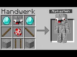 Alphastein (german youtuber) stone skin. Alphastein Craften In Minecraft Youtube