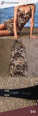 Michael Michael Kors Reversible Leopard And Logo Quilted Puffer Jacket Sold Victoria S Secret Leopard Dress Leopard Dress Bra Dress Dresses