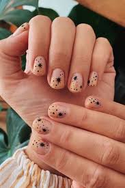 Cute Black Acrylic Nail Ideas So Cute Short Acrylic Nails Ideas You Will Love Them In 2020 With Images Short Acrylic Nails Shiny Nails Designs Dots Nails