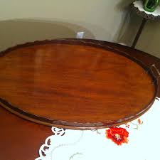 Grant black and wood rectangular serving tray. Find More Large Antique Wooden Serving Tray For Sale At Up To 90 Off