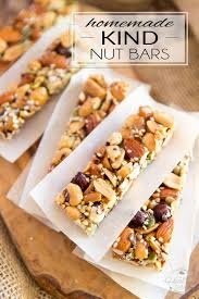 Homemade Kind Nut Bars The Healthy Foodie