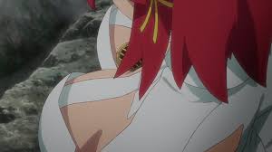 izetta, shuumatsu no izetta, animated, animated gif, 1girl, breasts,  cleavage, female focus, from above, large breasts, pov, red hair, solo -  Image View - | Gelbooru - Free Anime and Hentai Gallery