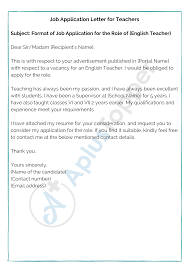 Here are two examples of emails you might send to follow up on a job application: Job Application Format How To Write A Job Application Letter Samples Format A Plus Topper