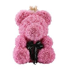 Rose teddy bear flowers photos. 40cm Teddy Bear Rose Flower Gift Love Expression