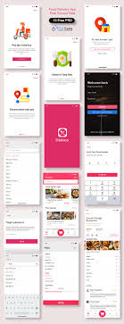 Get the last version of yelp: Food Delivery Near Me Mobile Ui Psd