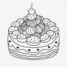 Gambar mewarnai orang naik becak belajarmewarnai info. Gambar Bintang Kepulan Makanan Penutup Dessert Kue Kue Clipart Hitam Dan Putih Clipart Kue Ulang Tahun Hitam Dan Putih Lezat Pencuci Mulut Png Transparan Clipart Dan File Psd Untuk Unduh Gratis