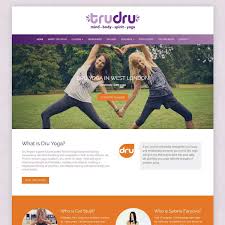 tru dru yoga healthhosts web design