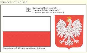 Flag of navy coastal units. Poland
