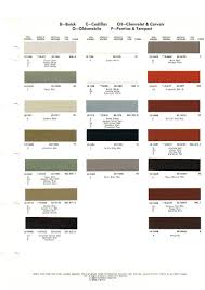 Pontiac Paint Charts Main Reference Page By Tachrev Com