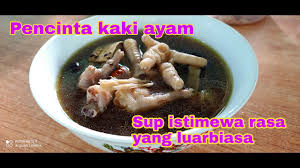 Ianya diajar oleh kak soraini yang memperolehinya dari seorang chef di hotel shangri la. Sup Kaki Ayam Masak Herba Cina Youtube