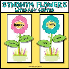 A bouquet of various mixed flowers. Synonym Flower Worksheets Teaching Resources Tpt