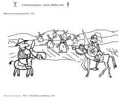 En un lugar de la mancha de cuyo nombre no quiero acordarme. así empieza la obra cumbre de la literatura universal escrita por miguel de cervantes, y que. Dibujos De Don Quijote De La Mancha Para Ninos Ninos Creativos