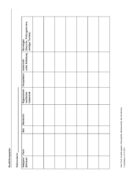 Die excel vorlage enthält zwei planungsvorlagen. Schwerpunkte