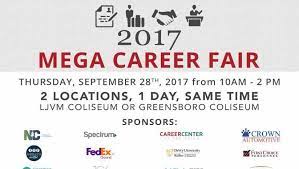 Ecolleague helps the final year college students throughout their academic year to prepare themselves to meet the requirement of the employers and get placement in. Mega Career Fair Held In Greensboro Winston Salem Thursday 2 Locations 1 Day Same Time