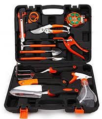 Garden Tools Set 12 Pieces Home Precision Tool Ergonomic Design Soft Touch Handles Garden Tools Garden Tool Set Gardening Shovel