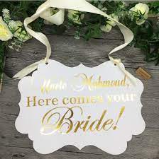 Wedding here comes the love of your life sign vintage shabby wooden plaque bride. Personalized Wedding Sign Rustic Wedding Signs Here Comes Your Bride Ring Bearer Flower Girl Sign Wedding Decor Photo Props Party Direction Signs Aliexpress