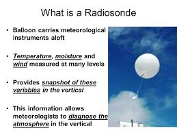 In order to do this, it was necessary to. What Is A Radiosonde Balloon Carries Meteorological Instruments Aloft Temperature Moisture And Wind Measured At Many Levels Provides Snapshot Of These Ppt Download