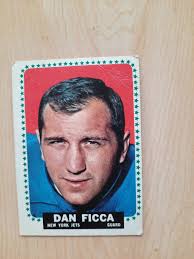 1964 TOPPS #112 DAN FICCA NY JETS GUARD VINTAGE VGOOD COND +BONUS CARDS 4U 