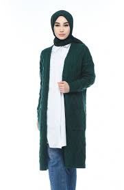 Orgu Desen Triko Hirka 7014 02 Zumrut Yesili Sefamerve