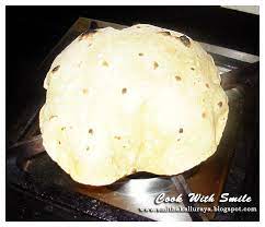 Phulka Puffed Indian Bread Cook With Smile Indian Bread Bread Indian Flat Bread