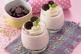 Mousse Oreo Makanan Makanan Minuman