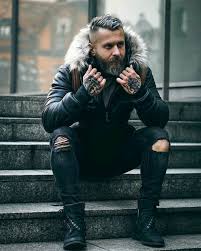 1 870 Likes 14 Comments Bearded Tattoo Models Inked And Beards On Instagram Pavel Ladziak Foll Hipster Mens Fashion Beard Styles For Men Beard Model