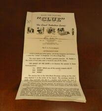 Los mejores juegos con presupuesto ajustado. Las Mejores Ofertas En 1950 Piezas De Juego De Mesa Juego De Mesa Y Piezas Ebay