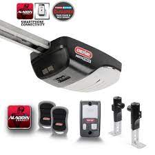 Genie Signature Series 2 Hpc Screw Drive Wi Fi Enabled Smart Home Garage Door Opener 3 Button Remotes And Wall Console 4063 Tnmsv The Home Depot Smart Garage Door Opener Garage Door Opener Garage