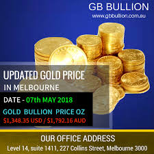 Find Today S Gold Price In Melbourne For An Ounce Of Gold Oz Or Price Of 1gm Gold In Australian Dollar At Gb Bullion Pa Today Gold Price Gold Oz Bullion