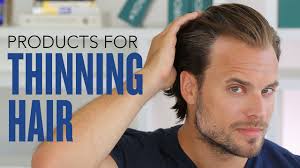 A receding hairline, however, occurs when hair loss begins near this region. Men S Hair Loss 6 Grooming Products That Fight Or Defy Thinning Hair Youtube