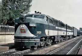 Wabash Train 111 The Banner Blue Chicago To St Louis With Alco Pa 1 1020 And 1020a Stopped At Delmar Station 5 6 Train Tracks Train Pictures Vintage Train