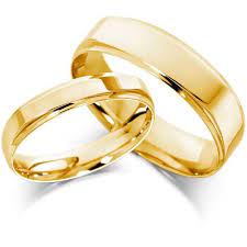 Cheap Gold Wedding Rings Sets Cincin Kawin Berlian Pernikahan Emas Cincin