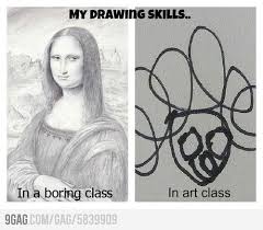 Me In An Art And In A Boring Class Artist Memes Artist Problems Artist Humor