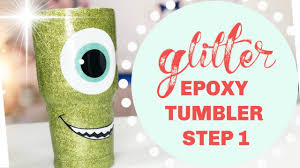 It's important to have an equal amount of each to ensure that the resin hardens completely. The Best Cup Turning Step 1 Epoxy And Glitter Youtube