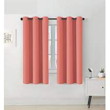 We did not find results for: Coral Colored Custom Apartment Short Window Curtains Drapes Girls Room