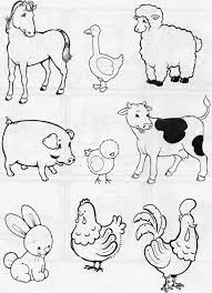 Animales Salvajes Infantiles Para Colorear Los Animales De La Selva Para Colore Imagenes De Animales Para Ninos Dibujo Animales Infantiles Animales Para Pintar