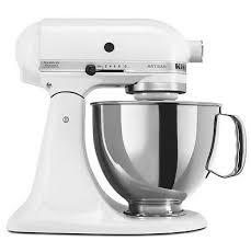 ¡compra con seguridad en ebay! Kitchenaid 5 Quart Artisan Stand Mixer Ksm150pswh White For Sale Online Ebay