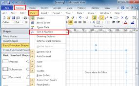 Where Is The Size And Position Window In Visio 2010 2013