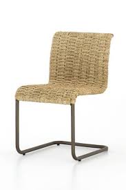 Woven Cantilever Dining Chair Cantilever Dining Chair Cantilever Chair High Back Dining Chairs