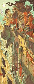 Peter Pan By Artem Bizyaev Reimagined Fairy Tale Illustrations Fairytale Illustration Illustration Artem