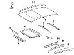 Fast worldwide shipping to your door. Exterior Trim Roof For 2009 Toyota Corolla Toyota Parts Center