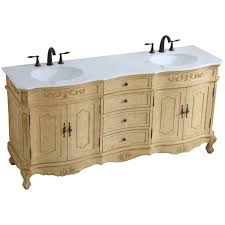 Bathroom vanities are a vital component of your restroom that can make or break your morning routine. Elegant Decor Danville 72 Double Marble Top Bathroom Vanity In Antique Beige Walmart Com Walmart Com