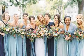 Wedding bouquets for bride and bridesmaids. 34 Lush Bridesmaids Bouquets And Wedding Flowers