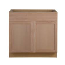 Hampton Bay Assembled 36 In X 34 5 In X 24 63 In Easthaven Base Cabinet With Drawer In Unfinished Base Cabinets Unfinished Kitchen Cabinets Cabinet Drawers
