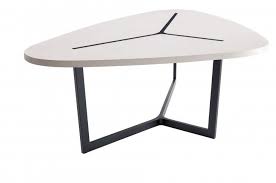 Furniture Black Iron Y Shaped Table Base With Triangular White Dining Table Top Unique Unusual Table Bases For Table D Centros De Mesa Fiesta Americana Mesas