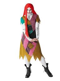 Nightmare before christmas jack skellington pajama sleep set top and pants pajamas causal adlut suits cosplay costumes. Nightmare Before Christmas Sally Costume Maskworld Com